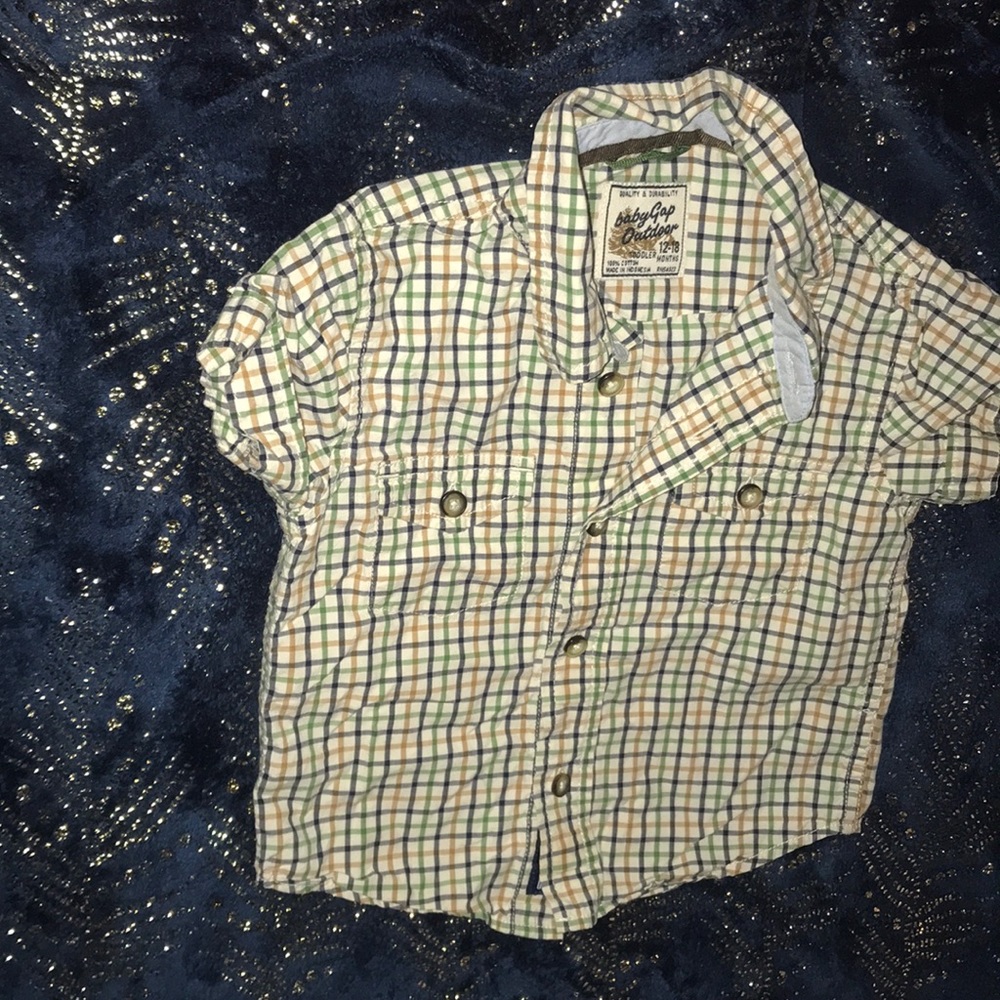 Baby button down